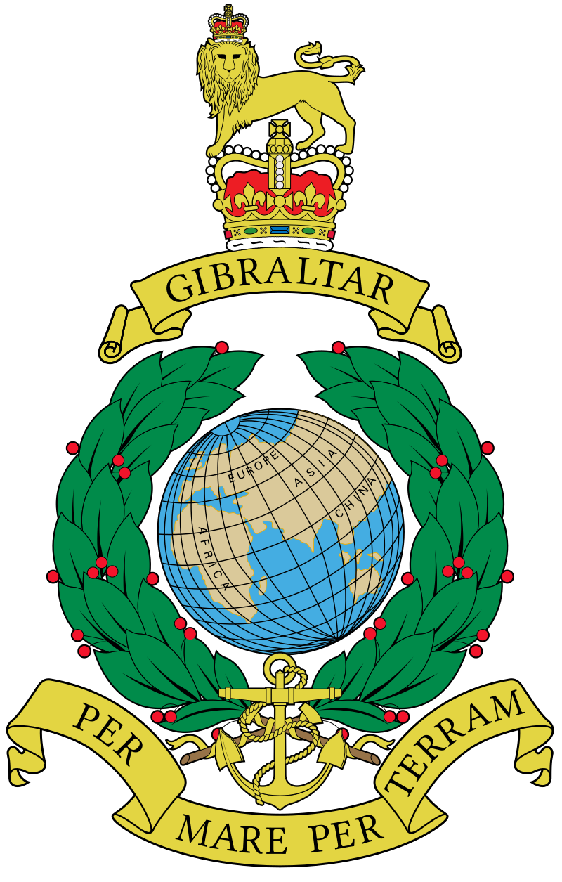 Gibraltar armed forces logo